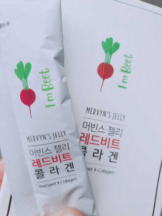 유유네이처 머빈스 젤리 레드비트 콜라겐 — 5점을 준 리뷰어가 2020년 7월 올린 사용 사진