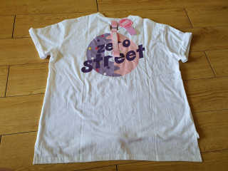 제로스트릿 ZERO STREET - BACK DONUT T-SHIRT 7 COLOR — 2점을 준 리뷰어가 2020년 7월 올린 사용 사진