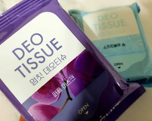 멈칫 데오티슈 2팩 리뷰 사진