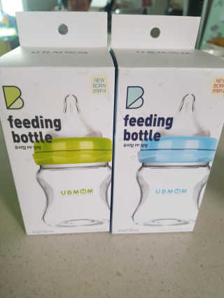 유비맘 신생아젖병 120ml 트리플팩_ 젖꼭지 포함 — 5점을 준 리뷰어가 2020년 6월 올린 사용 사진