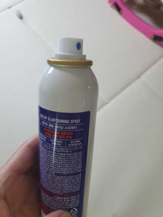 달리프 글램 샤이닝 스프레이 150ml — 4.5점을 준 리뷰어가 2020년 4월 올린 사용 사진