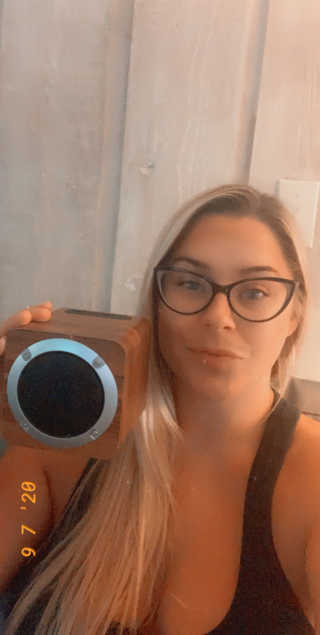 SEVIZ MINI10W 레트로 블루투스 스피커 — 5점을 준 리뷰어가 2020년 7월 올린 사용 사진