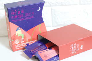 서울약사신협_쁘띠쁘띠타트체리콜라겐_20g x 14포 — 5점을 준 리뷰어가 2020년 11월 올린 사용 사진