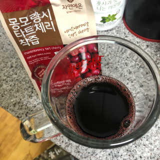 자연에온 몽모랑시 타트체리 착즙 100mL 10개입 2BOX — 5점을 준 리뷰어가 2020년 10월 올린 사용 사진