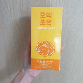 조은약초 국산 늙은 호박즙 호박쪼옥 젤리 20g x 15포 — 5점을 준 리뷰어가 2020년 7월 올린 사용 사진