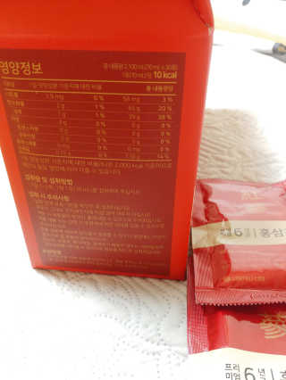 서울약사신협_New프리미엄6년근홍삼진액_70mlx30포 — 5점을 준 리뷰어가 2020년 8월 올린 사용 사진