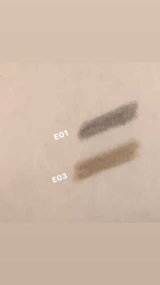 [블랙루즈] 하프하드 드로잉 마스터 아이브로우 3종 — 5점을 준 리뷰어가 2020년 11월 올린 사용 사진