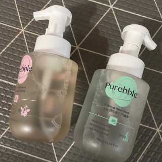 Purebble 당김없이 속촉촉_퓨어블 핸드워시 3종 [랜덤발송] — 5점을 준 리뷰어가 2020년 8월 올린 사용 사진