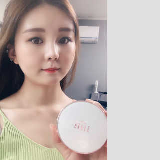 디어벨르 크림쿠션 DEAR BELLE CREAM COUSION — 5점을 준 리뷰어가 2020년 7월 올린 사용 사진