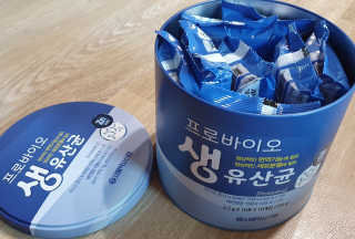 서울약사신협_프로바이오생유산균_2.5G x 100포 — 2점을 준 리뷰어가 2020년 10월 올린 사용 사진