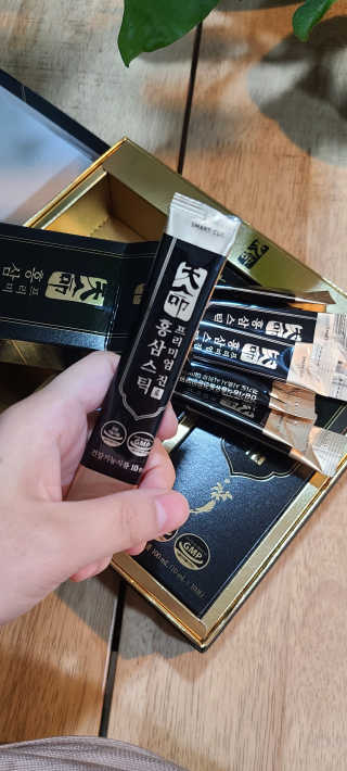 헬스업_천명진프리미엄홍삼스틱_10ml x 30포 — 5점을 준 리뷰어가 2020년 11월 올린 사용 사진