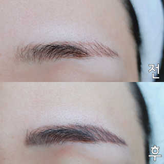 [블랙루즈] 하프하드 드로잉 마스터 아이브로우 3종 — 5점을 준 리뷰어가 2020년 10월 올린 사용 사진