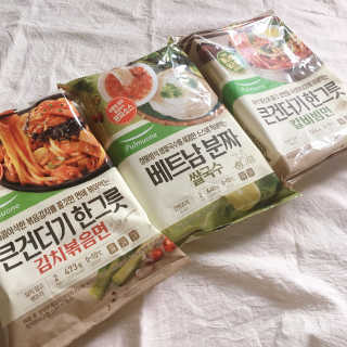 [풀무원] 지금껏 보지 못한 큰건더기 한그릇 면세트 — 5점을 준 리뷰어가 2020년 5월 올린 사용 사진