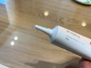 derma SC-Gel 더마에스씨 겔 20g — 5점을 준 리뷰어가 2020년 4월 올린 사용 사진