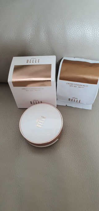 디어벨르 크림쿠션 DEAR BELLE CREAM COUSION — 4점을 준 리뷰어가 2020년 8월 올린 사용 사진