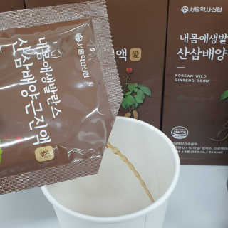 서울약사신협 약사신협_산삼배양근 진액_70ml x 30포 — 5점을 준 리뷰어가 2020년 9월 올린 사용 사진