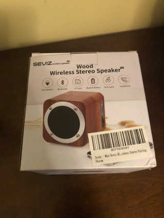 SEVIZ MINI10W 레트로 블루투스 스피커 — 5점을 준 리뷰어가 2020년 9월 올린 사용 사진
