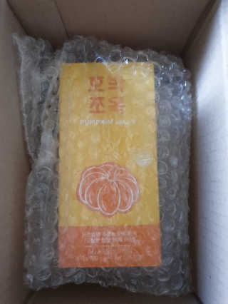 조은약초 국산 늙은 호박즙 호박쪼옥 젤리 20g x 15포 — 5점을 준 리뷰어가 2020년 8월 올린 사용 사진