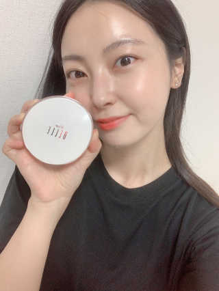 디어벨르 크림쿠션 DEAR BELLE CREAM COUSION — 4점을 준 리뷰어가 2020년 8월 올린 사용 사진