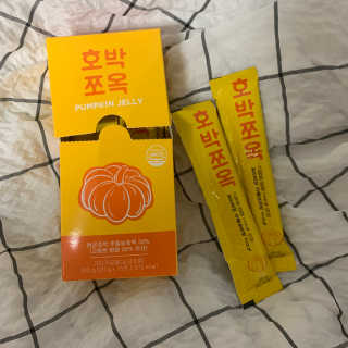 조은약초 국산 늙은 호박즙 호박쪼옥 젤리 20g x 15포 — 4점을 준 리뷰어가 2020년 7월 올린 사용 사진