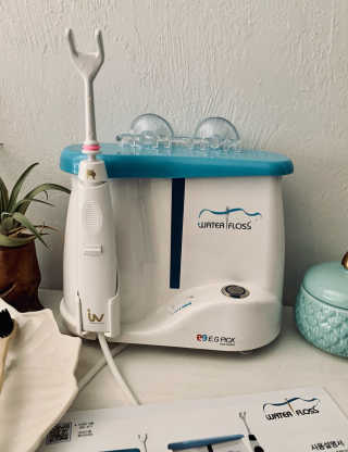 아이디어마을 산모 관리 Waterfloss WP-10 이중 스프레이 노즐 — 5점을 준 리뷰어가 2020년 11월 올린 사용 사진