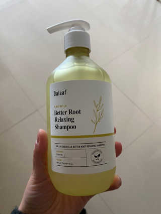 달리프 클로렐라 베러 루트 릴렉싱 샴푸 500ml — 5점을 준 리뷰어가 2020년 12월 올린 사용 사진
