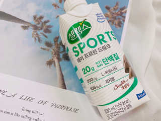 셀렉스스포츠 셀렉스 스포츠 드링크 초콜릿 _ 330ml x 12팩 — 5점을 준 리뷰어가 2020년 10월 올린 사용 사진