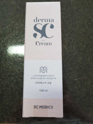 derma SC-Cream 더마에스씨 크림 100ml — 4.5점을 준 리뷰어가 2020년 4월 올린 사용 사진