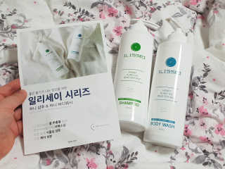 일리세이 허니 샴푸 500ml + 허니 바디워시 500ml 세트 — 5점을 준 리뷰어가 2020년 4월 올린 사용 사진