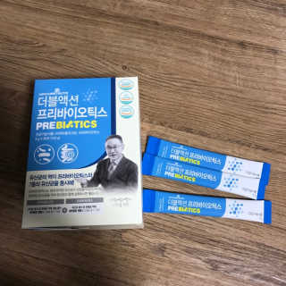 메이준뉴트리 이승남 원장의 더블액션 프리바이오틱스 — 5점을 준 리뷰어가 2020년 7월 올린 사용 사진