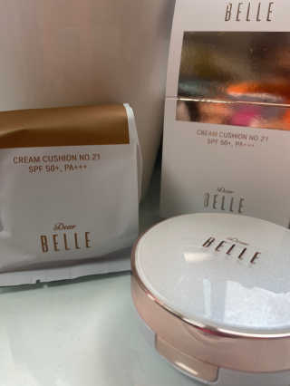 디어벨르 크림쿠션 DEAR BELLE CREAM COUSION — 5점을 준 리뷰어가 2020년 8월 올린 사용 사진