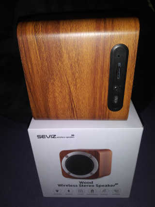 SEVIZ MINI10W 레트로 블루투스 스피커 — 5점을 준 리뷰어가 2020년 6월 올린 사용 사진