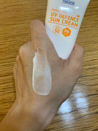 [트리티스] UV 디펜스 선크림 PA+++ / SPF50+  60ml — 3.5점을 준 리뷰어가 2020년 12월 올린 사용 사진