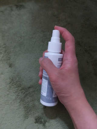 SP9 스프레이형 프리미엄 살균소독제 500ml+100ml — 3.5점을 준 리뷰어가 2020년 12월 올린 사용 사진