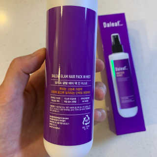 달리프 글램 헤어팩 인미스트 200ml — 5점을 준 리뷰어가 2020년 5월 올린 사용 사진