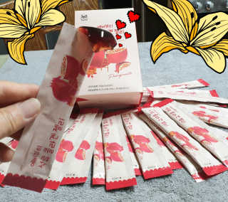 365더건강 에버뷰티 석류콜라겐 젤리 — 5점을 준 리뷰어가 2020년 6월 올린 사용 사진