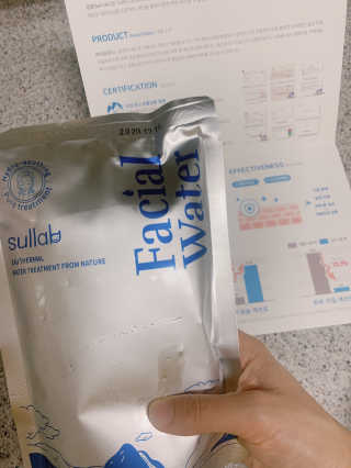 [설랩] 클렌징워터 세안수 500ml x 6팩 — 5점을 준 리뷰어가 2020년 9월 올린 사용 사진