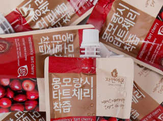 자연에온 몽모랑시 타트체리 착즙 100mL 10개입 2BOX — 5점을 준 리뷰어가 2020년 9월 올린 사용 사진
