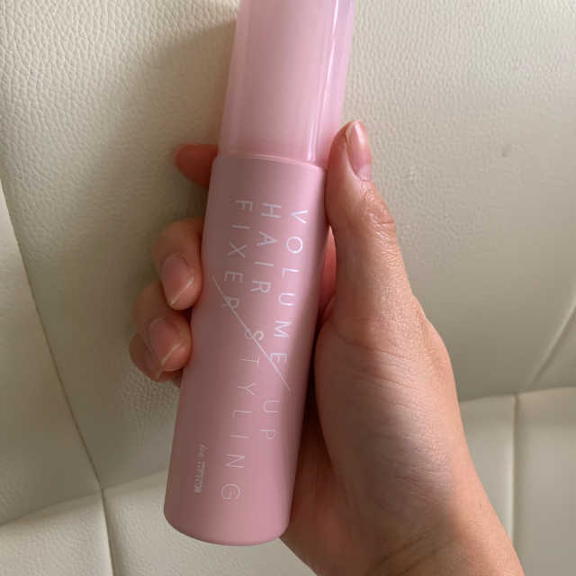 비메이트 볼륨업 헤어 스타일링 픽서 리뷰 사진