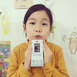 세상간단 완전푸드 [완전두유] 5종 — 5점을 준 리뷰어가 2020년 4월 올린 사용 사진