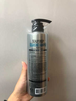 다슈코리아 다슈 데일리 두피 딥 클렌징 샴푸 500ml — 5점을 준 리뷰어가 2020년 11월 올린 사용 사진