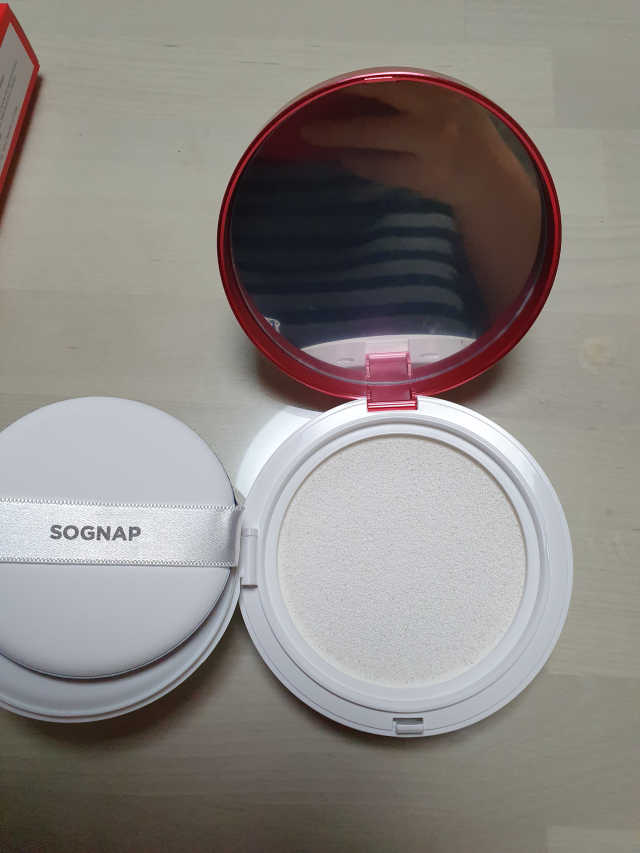 [소그냅] 빅 쿨링핏 썬쿠션 SPF 50+PA++++ 리뷰 사진