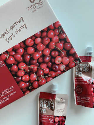 자연에온 몽모랑시 타트체리 착즙 100mL 10개입 2BOX — 4점을 준 리뷰어가 2020년 10월 올린 사용 사진