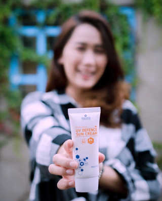 [트리티스] UV 디펜스 선크림 PA+++ / SPF50+  60ml — 4.5점을 준 리뷰어가 2020년 10월 올린 사용 사진