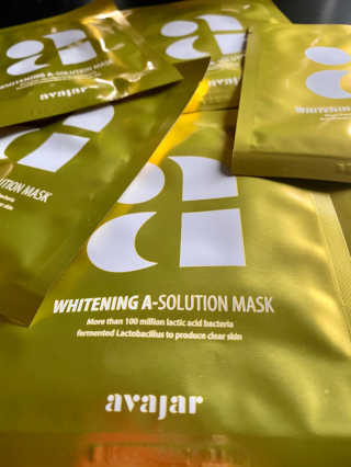 Avajar A-Solution 마스크 — 5점을 준 리뷰어가 2020년 12월 올린 사용 사진