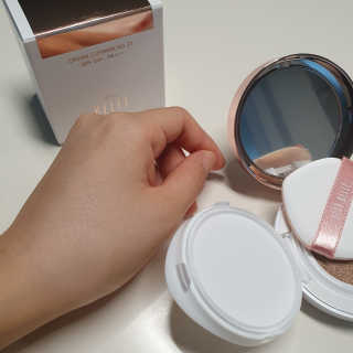 디어벨르 크림쿠션 DEAR BELLE CREAM COUSION — 5점을 준 리뷰어가 2020년 8월 올린 사용 사진