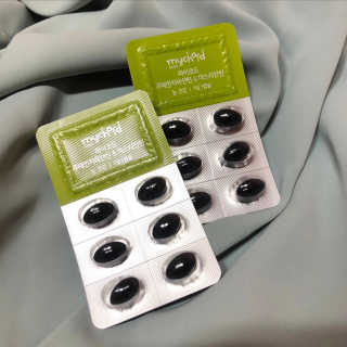 JW중외제약 마이코드 루테인지아잔틴 아스타잔틴 — 5점을 준 리뷰어가 2020년 7월 올린 사용 사진