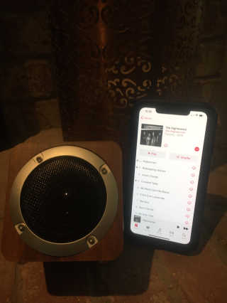 SEVIZ MINI10W 레트로 블루투스 스피커 — 5점을 준 리뷰어가 2020년 8월 올린 사용 사진