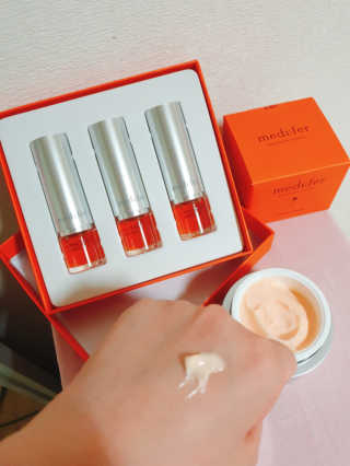 메디페르 [ 1+1 ] 루테인앰플세트 1개 + 루테인크림 50ml 1개 — 5점을 준 리뷰어가 2020년 9월 올린 사용 사진