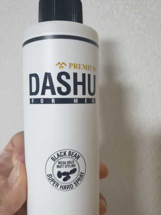 다슈코리아 다슈 포 맨 프리미엄 메가 홀드 슈퍼 스프레이 250ml — 3점을 준 리뷰어가 2020년 8월 올린 사용 사진
